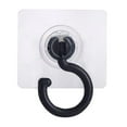 thumbnail image 1 of Tyeign 360° Punch Free Hooks Black - Multi-function Strong Sticky Hook For Home, 1 of 1