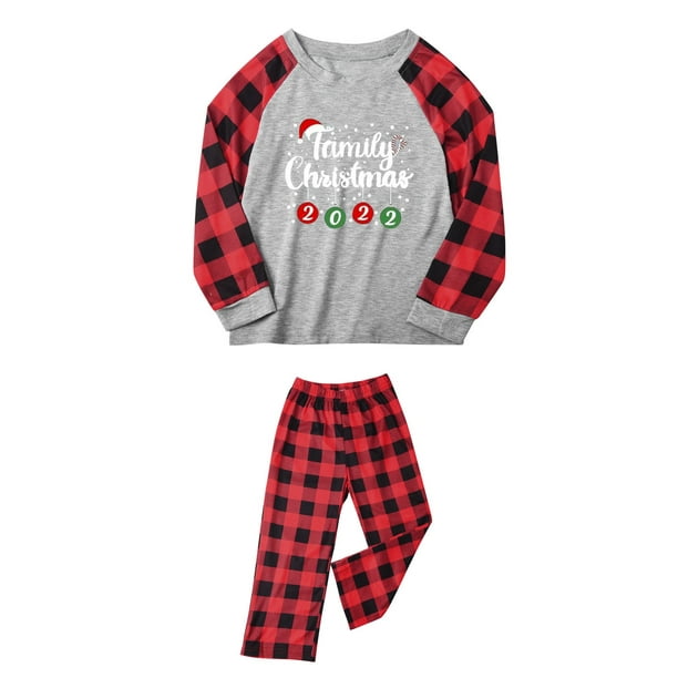 Birdeem Christmas Baby Kids Child Printed Top+Pants Family Matching Pajamas  Set 