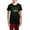 With Red Plaid Pant, variant on CafePress - Irish For A Day Women's Dark Pajamas - Women's Short Sleeve Print T-Shirt and Pants Dark Cotton Pajama Set