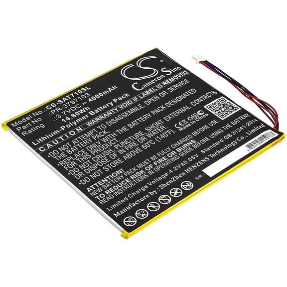 PR-3797103 Battery for Insignia Flex NS P08A7100, 4000mAh - sold by smavco