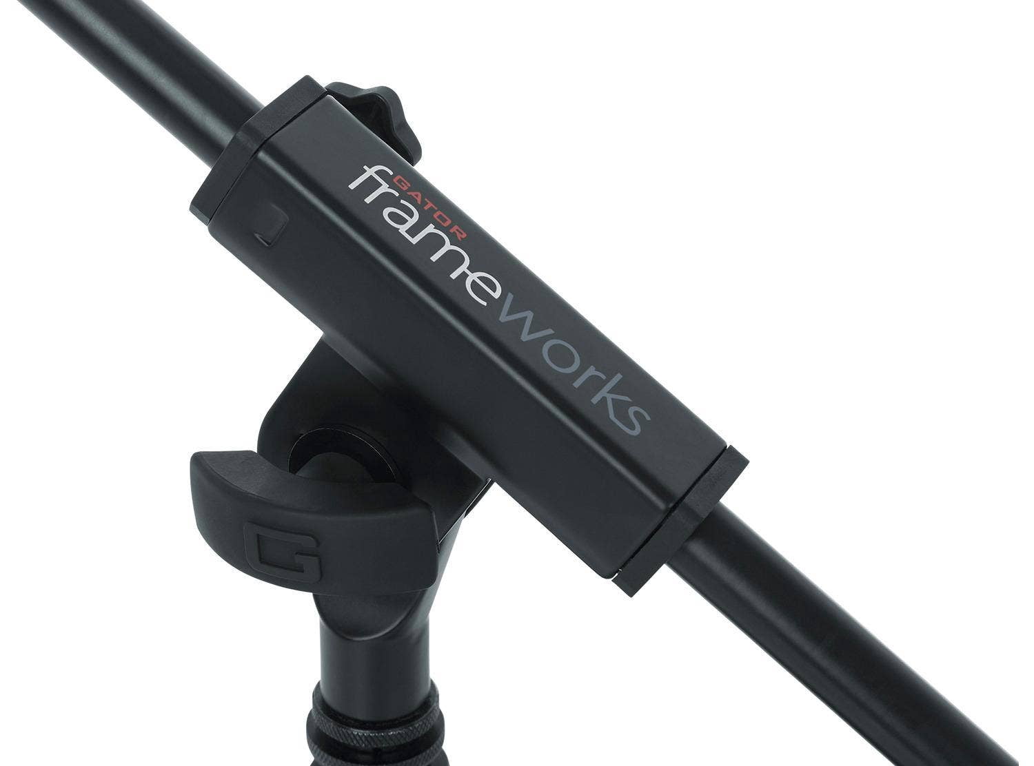 Gator Cases Telescoping Boom Mic Stand Desktop & Bass Drum