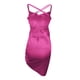 thumbnail image 5 of Vestido sexy con tirantes para mujer: diseño liso con cordones, tirantes ajustables, para uso informal diario/de noche., 5 of 5