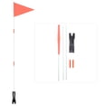 thumbnail image 3 of Shisuyan Bike Safety Flag Rectangular Double Sided 2 Sets 121x27.5cm, 3 of 8