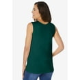 thumbnail image 2 of Woman Within Plus Size Perfect Scoopneck Tank (Petite Available), 2 of 5