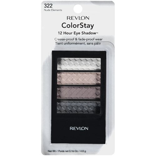 Revlon ColorStay Eyeshadow, 322 Nude Elements, 0.16 Oz.