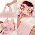 thumbnail image 5 of 4-in-1 Cloud Carry Bag, Dry and Wet Separation, Large Capacity Waterproof with Handle for Makeup, Skincare, and Essentials, 5 of 6