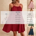 thumbnail image 3 of Asgosdo Women Summer Dresses Cotton Sleeveless Pleated Open Back Drawstring Loose Fit Casual Midi Dress, 3 of 5