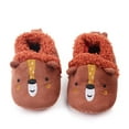 thumbnail image 6 of eczipvz Baby Slippers Slippers Comfortable Soft Soles Slip-Resistant Crib Sock Shoes House Indoor First Walkers Shoes for Baby Boys Girls(Brown,6), 6 of 7