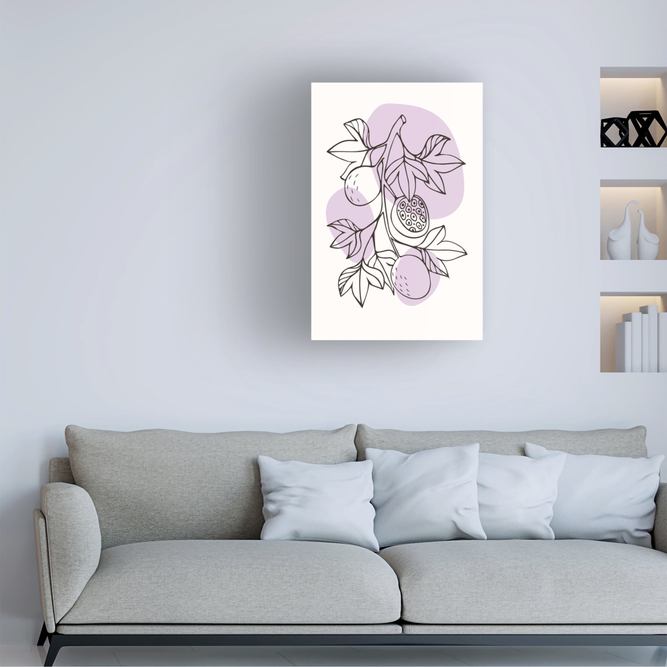 Trademark Fine Art jay stanley Boho Fruits 1 Canvas Wall Art