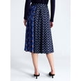 thumbnail image 4 of Free Assembly Women’s and Women’s Plus Pleated Tab Waist Midi Skirt, Sizes 0-28W, 4 of 6