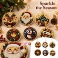thumbnail image 4 of Kiddiway Christmas Diamond Art Ornament Set — Pearl Painting Craft Kit with Festive Design, Tree Hanging Decor, Creative Hobby Gift, 4 of 4