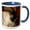 Blue/White, variant on 3drose, African Pygmy Goat Portrait., 11oz Magic Transforming Mug