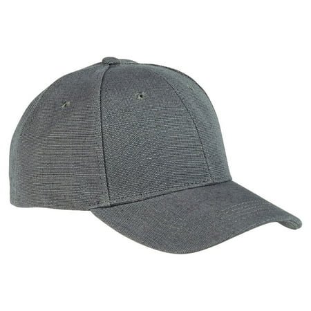Hemp Hat - Econscious Mens's Hemp Baseball Cap, Charcoal, OS, Style, EC7090