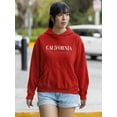 thumbnail image 2 of California Dream. Hoodie Women -Image by Shutterstock, Female XX-Large, 2 of 4