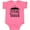 Hot Pink, variant on Inktastic Future Hiker Kids Hiking Boys or Girls Baby Bodysuit
