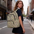 thumbnail image 6 of Bulopur Camo Dark Kids Backpack for Girls Gray Bow School Bag Lightweight/Breathable/Durable/Waterproof Multi-Pocket Book Bag for Elementary Students, 6 of 7