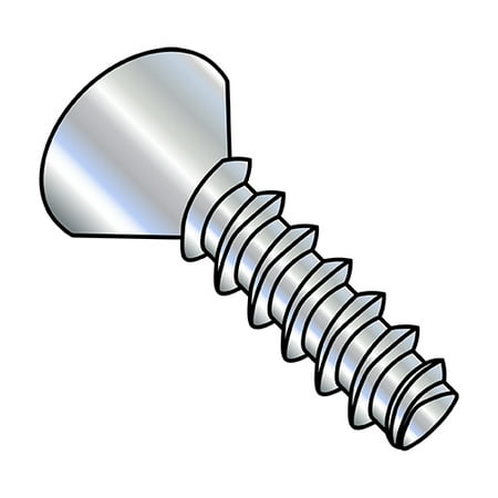 

10-14X3/4 Phillips Flat Thread Rolling Screws 48-2 Fully Threaded Zinc And Wax (Pack Qty 7 000) BC-1012LPF