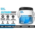 thumbnail image 6 of Ultra Pure L-Glutamine Powder - Gut Health & Post Workout Recovery Supplement 5000mg - Evlution Nutrition Glutamine 5g Essential Amino Acids for Men and Women, 6 of 8