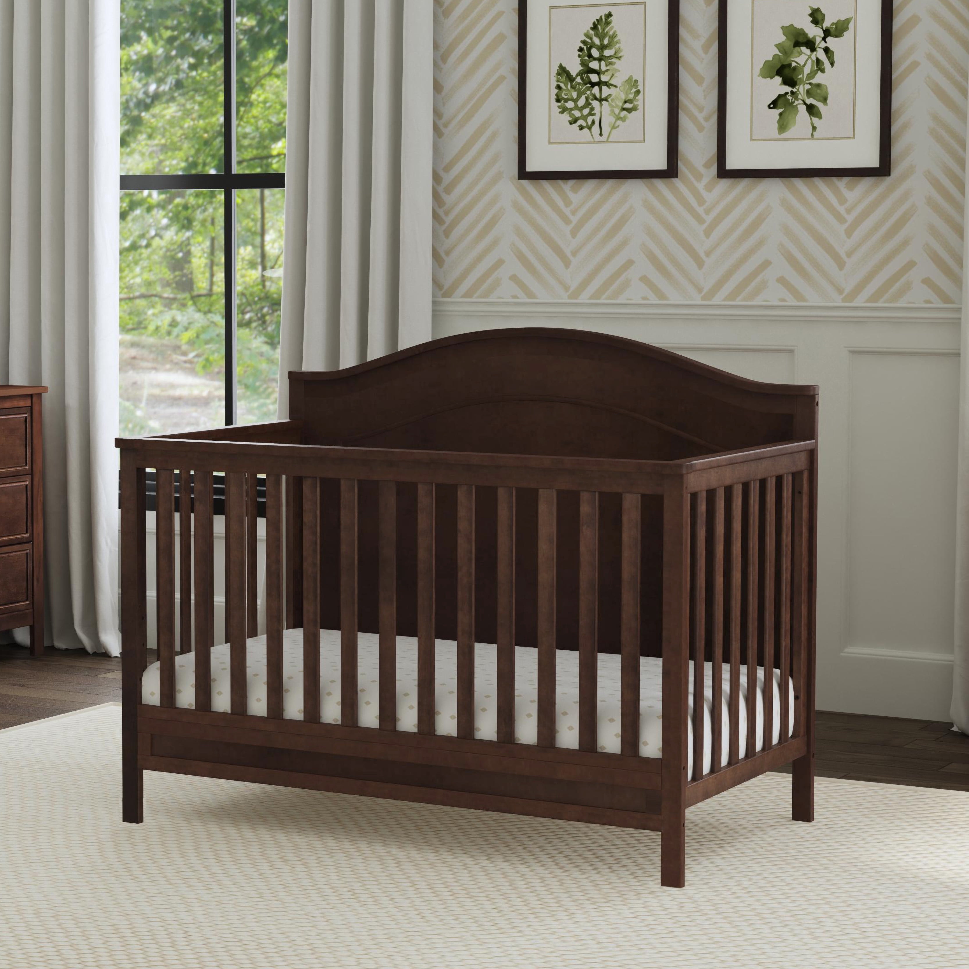 DaVinci Charlie 4-in-1 Convertible Crib, Greenguard Gold Certified, Espresso