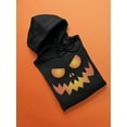 thumbnail image 3 of Pumpkin Scary Face Hoodie Women -SPIdeals Designs, Female 4X-Large, 3 of 4