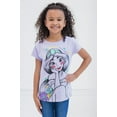 thumbnail image 3 of Disney Princess Moana Jasmine Belle Toddler Girls 3 Pack T-Shirts Toddler to Big Kid, 3 of 5