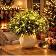 Clearance! Christmas Twinkling Enchanted Evergreen Pine Tree with Lights, Christmas Decoration. Gift (5 Pine)
