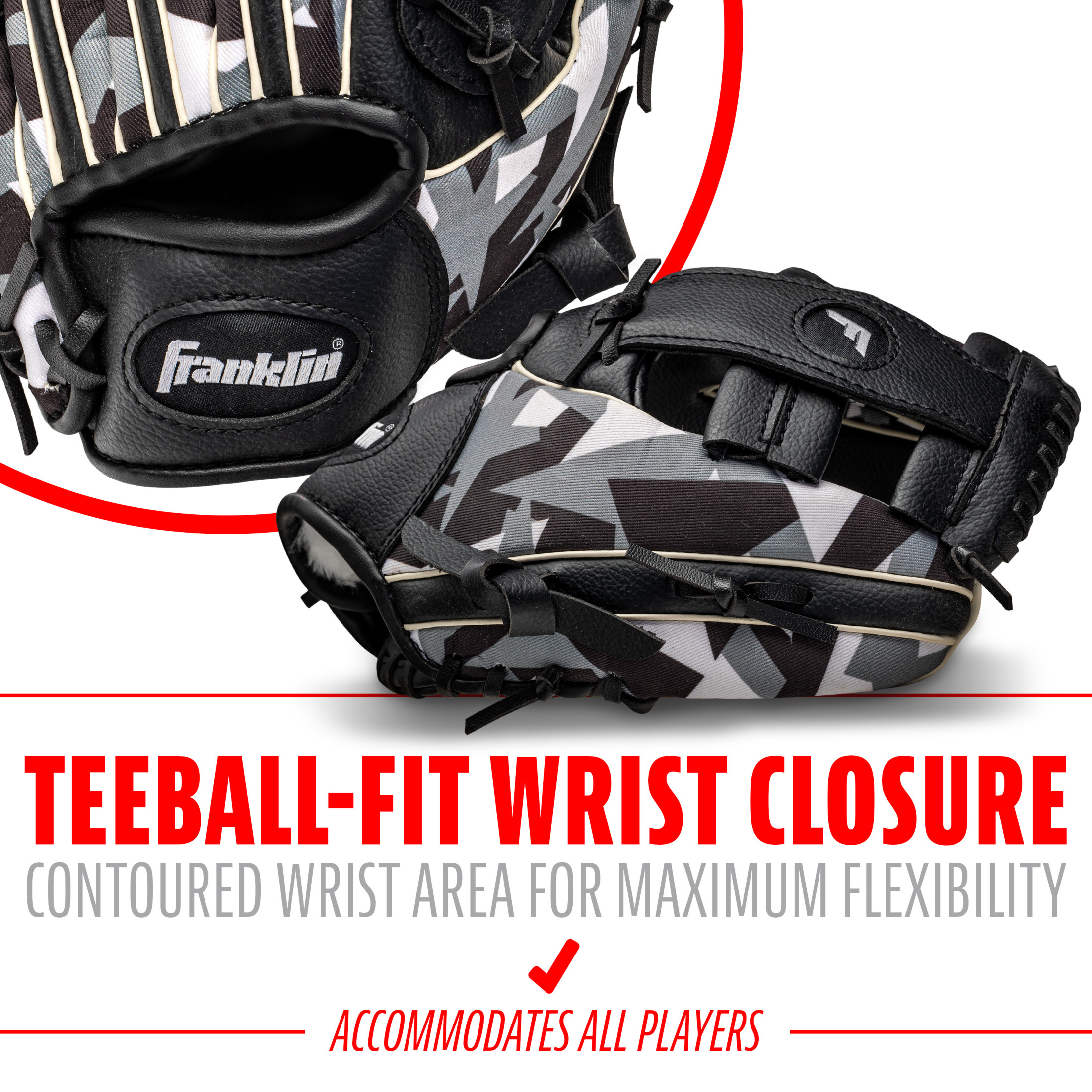 Franklin Sports RTP Youth Teeball Glove 9.5 In photo 5