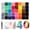 40 Colors, variant on Bedazzling Kit,24/28/40/42 Colors Bedazzler Kit with Rhinestones,Nail Art Accessories Craft Kits for Crafting DIY Arts & Crafts Gifts
