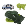 thumbnail image 1 of Press Ejection Dinosaur Vehicle Toy, Interactive Game Multiple Gameplay Dinosaur Toy Car  For Home Orange,Green, 1 of 8