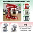 thumbnail image 3 of Bamboo Kitchen Aid Mixer Slider 4.5-5 Qt Tilt Head Stand Mixer, Appliance Sliding Mat for Kitchen Aid Stand Mixer Accessories Attachment, 3 of 7