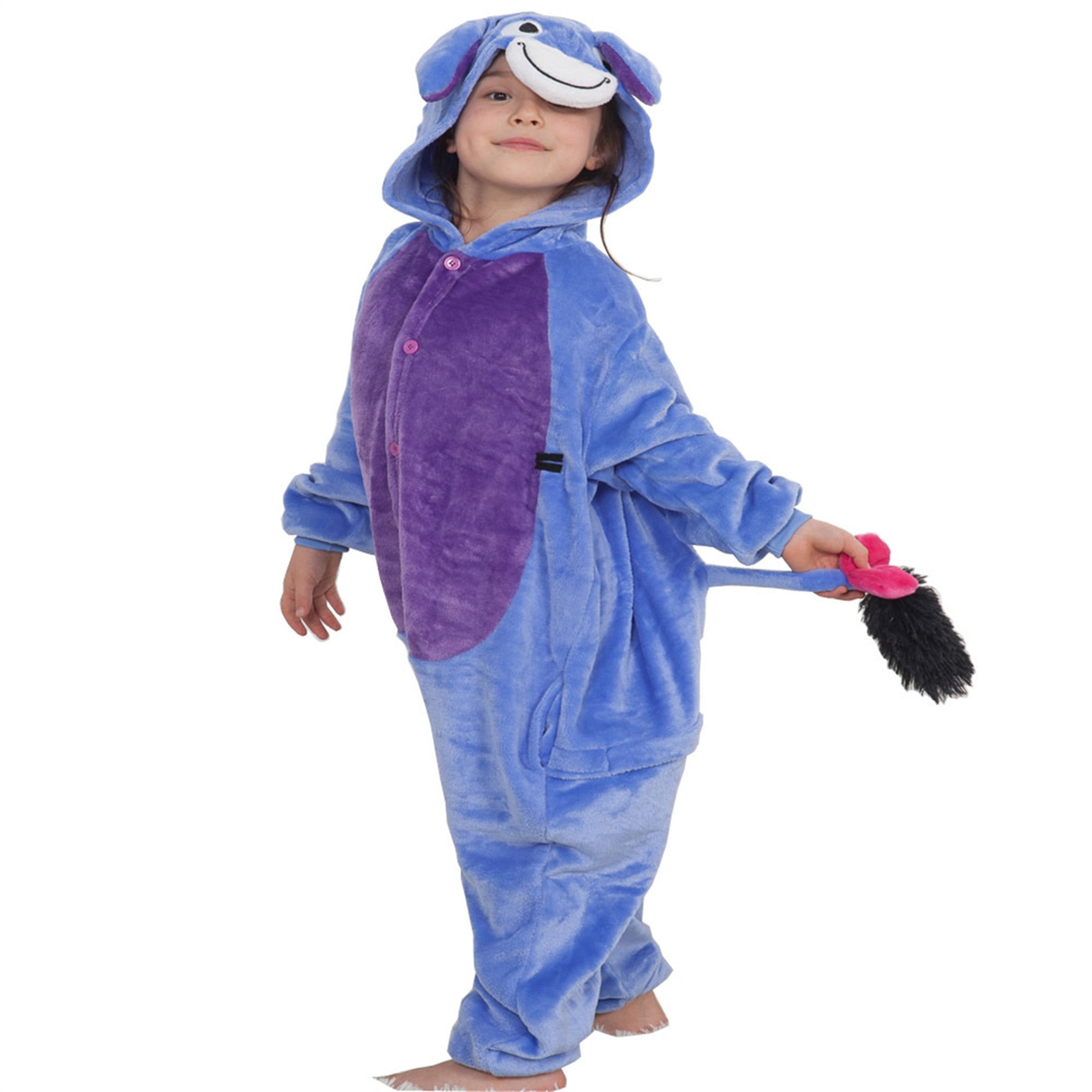 Unisex Children Pajamas Halloween Christmas Kids Onesie Cosplay Cartoon Pjs Teens Party Jumpsuits