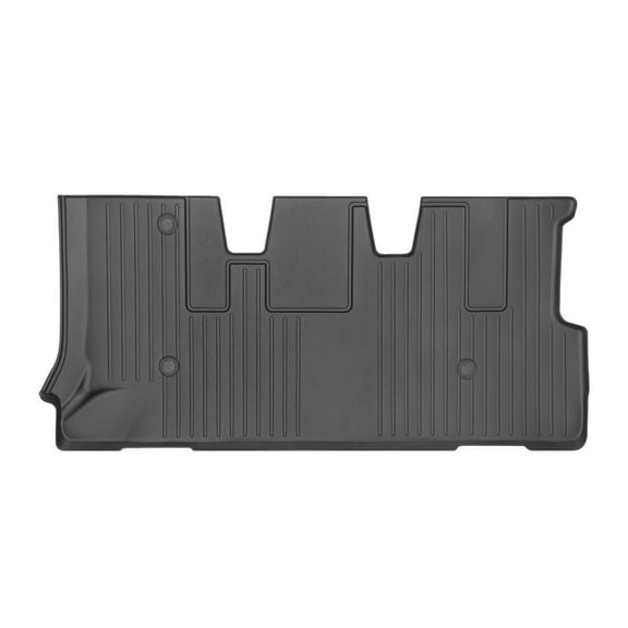 WeatherTech Custom Fit FloorLiners compatible with 2012-2019 Nissan NV Passenger - 2nd Row, Black