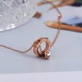 thumbnail image 4 of Jumpingount Collar de anillo doble de acero decorativo para hombres y mujeres, gargantilla de fotografía para citas y viajes, resistente a los arañazos, Ropa, zapatos y accesorios Miscelánea Jumpingount AP018198-00B, 4 of 6