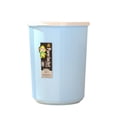 thumbnail image 3 of Kitchen Trash Can, Step-On Garbage Can with Lid, Tall Kitchen & Bathroom Trash Can, Small Office Waste Bin, Blue - Xuniizn, 3 of 7