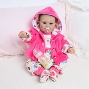 20 Inch Reborn Baby Doll Sunny, Cute Soft Vinyl Realistic Baby Doll, Poseable Smiling Newborn Doll, Perfect Gift For Kids Age 3+ Christmas Gift