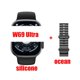 thumbnail image 1 of Reloj inteligente W69 ultra Original, dispositivo con 2GB de memoria, brújula de música Local, actualización 2023, IWO xuanjing unisex, 1 of 2