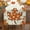 Multicolor A, variant on Fall Table Runner 13x72in Multicolor Polyester Pumpkin Maple Leaf Thanksgiving Harvest Plaid Warm Durable Reusable for Dining Room Kitchen Party Entryway Festive Decor