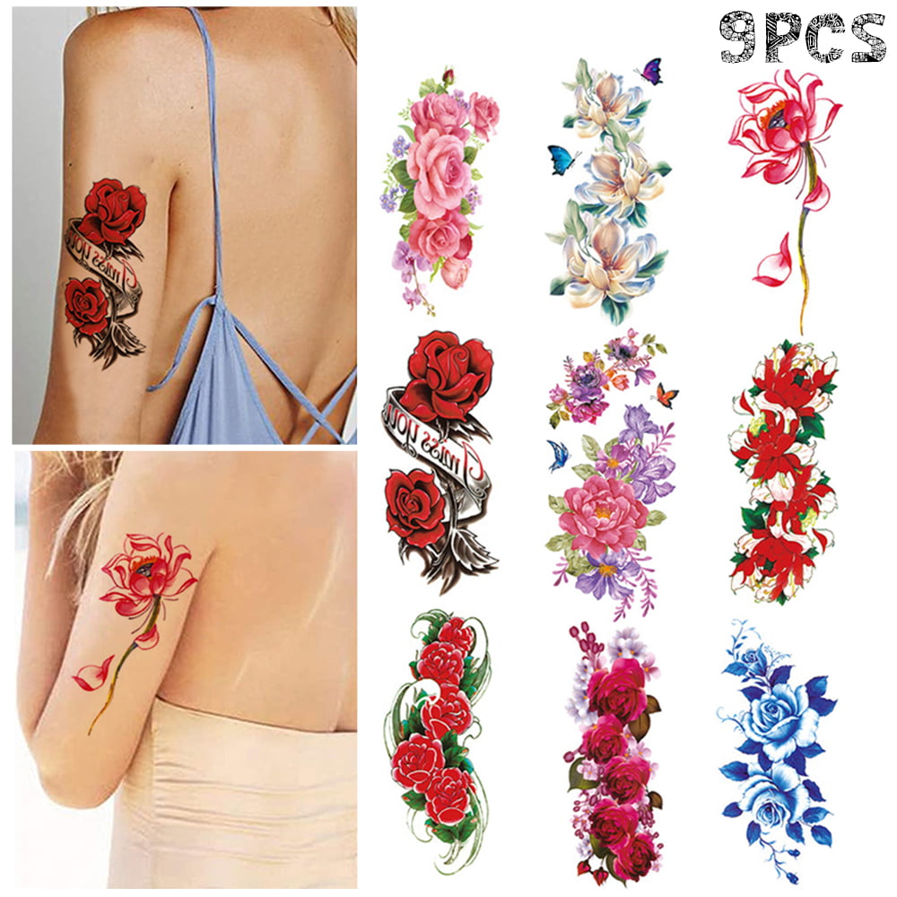 22 Awesome Floral Sleeve Tattoo Design Ideas