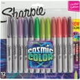 thumbnail image 1 of Marqueurs de Points Fins de Couleur Cosmique Sharpie 12/Pkg-, 1 of 2
