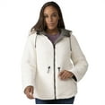 thumbnail image 5 of Free Country Women's Switch It Up Cloud Lite Reversible Jacket Vine M, 5 of 8