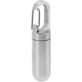 thumbnail image 1 of Huggegwe Porte-Clés en Acier Inoxydable Élégant Support de Comprimés Rangement de Médicaments Portable pour Voyage (Moyen) CJB91-49943, 1 of 8