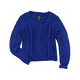 thumbnail image 2 of Suéter de punto Ecko Unltd con cuello abierto para mujer Azul Extra pequeño, 2 of 2
