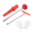 thumbnail image 3 of Kit de herramientas para cambio rápido de válvulas de neumáticos y extractor de vástagos de válvulas para motocicletas 4 piezas, 3 of 8