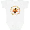 thumbnail image 3 of Inktastic Thanksgiving Turkey Fall Holiday Wreath Boys or Girls Baby Bodysuit, 3 of 5