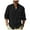 Black, variant on Long Sleeve Shirts for Men,Shirt Solid Color Casual Cardigan Holiday Top Comfortable Button Down Relaxed Fit,Long Sleeve T Shirt Men,XL,Grey