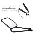 thumbnail image 4 of Shakeproof Rear View Mirror for   TJ JK JKU CJ, Wide Vision, Corrosion Resistance, Easy Adjust, Wind Noise Reduction, Easy Install, Large Rectangular Mirror,  Molding, 4 of 8