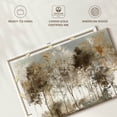 thumbnail image 6 of Elephant Stock Lush Black Forest Wall Art - Horizontal Canvas Wall Art - Living Room Wall Decor - Floral And Botanical Canvas - White And Gray Decor By Allison Pearce - 36" x 24", 6 of 8