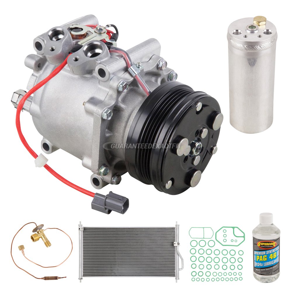 For Honda CRV 1997 1998 1999 2000 2001 OEM AC Compressor w/ Condenser