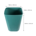 thumbnail image 5 of OATIPHO 2Pcs Home Garbage Bin Green Plastic Trash Container Practical for Bathroom Bedroom, 5 of 8