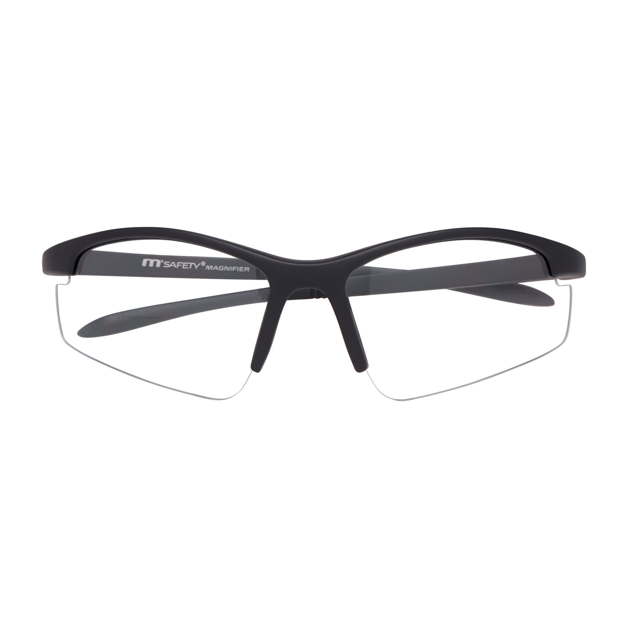 M+ Safety, MSM25016CRY +2.50, Adult, Crystal Lenses, Magnifier Safety Glasses, 1 Unit
